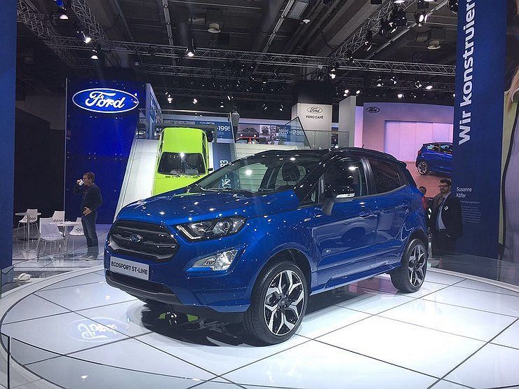 Скоро начнутся продажи обновленного Ford EcoSport