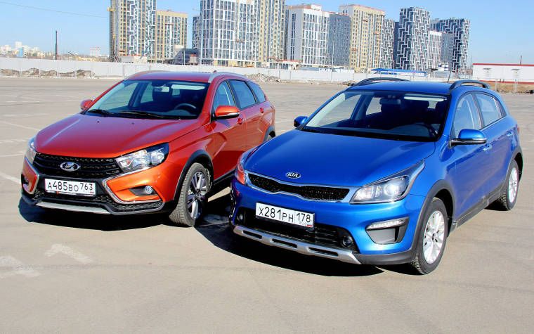 Гонка за лидером: Granta по-прежнему впереди, но Kia Rio уже обогнал Vesta