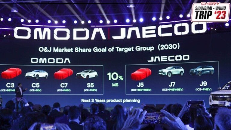 Репортаж с презентации новых кроссоверов Omoda и Jaecoo для России 