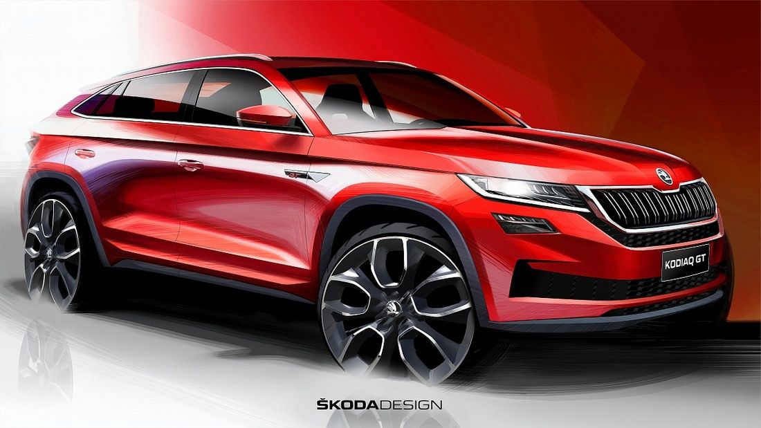 ŠKODA KODIAQ GT-новинка для Китая.