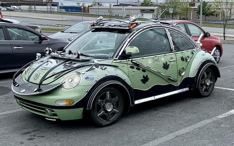Как изуродовать свой VW Beetle: фотофакт