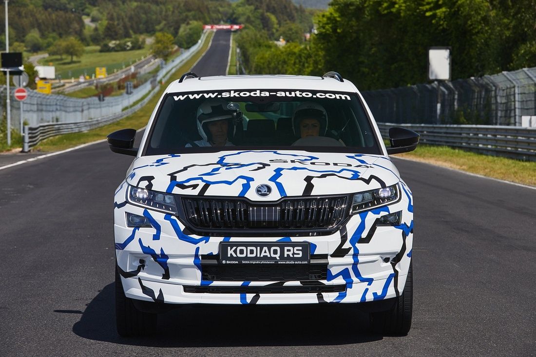 ŠKODA KODIAQ RS - новый рекорд