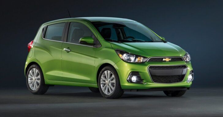 В России поступили в продажу новые Chevrolet Spark по цене от 1,64 млн рублей