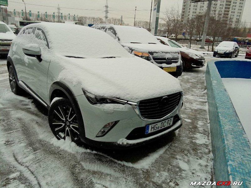Mazda готовит компактный кроссовер CX-3 для России. Новые фото
