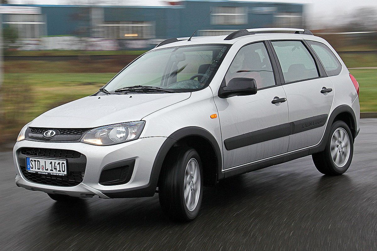 Das LADA. Немецкие автоэксперты протестировали новинку рынка - Kalina Cross