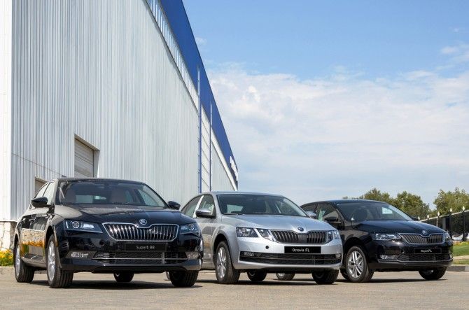 Казахстанский завод «Азия Авто» возобновил выпуск Skoda