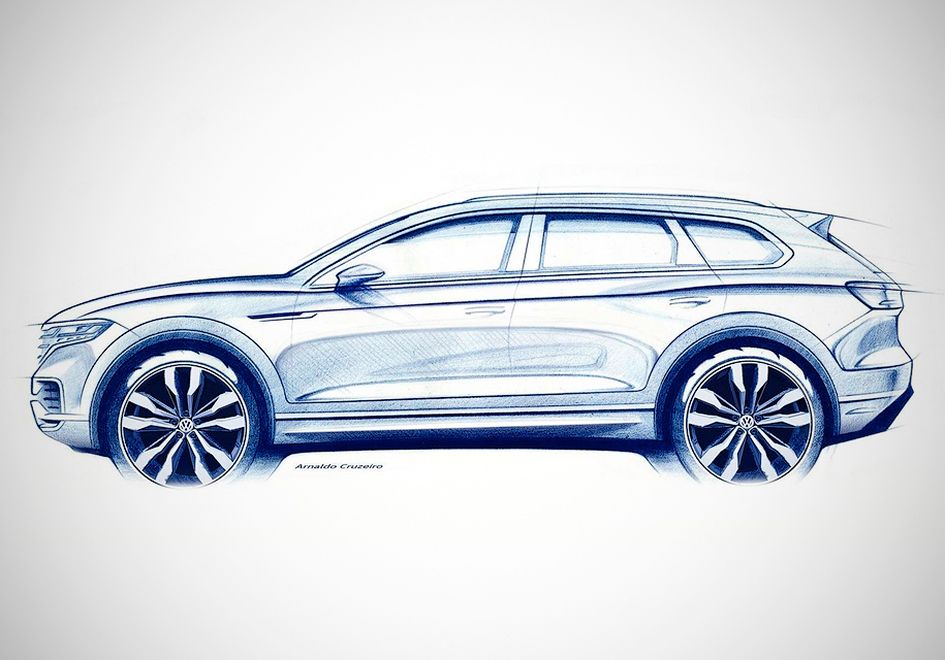Новый Volkswagen Touareg: первые подробности  