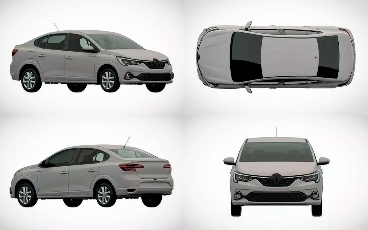 Renault запатентовала в России новый седан  