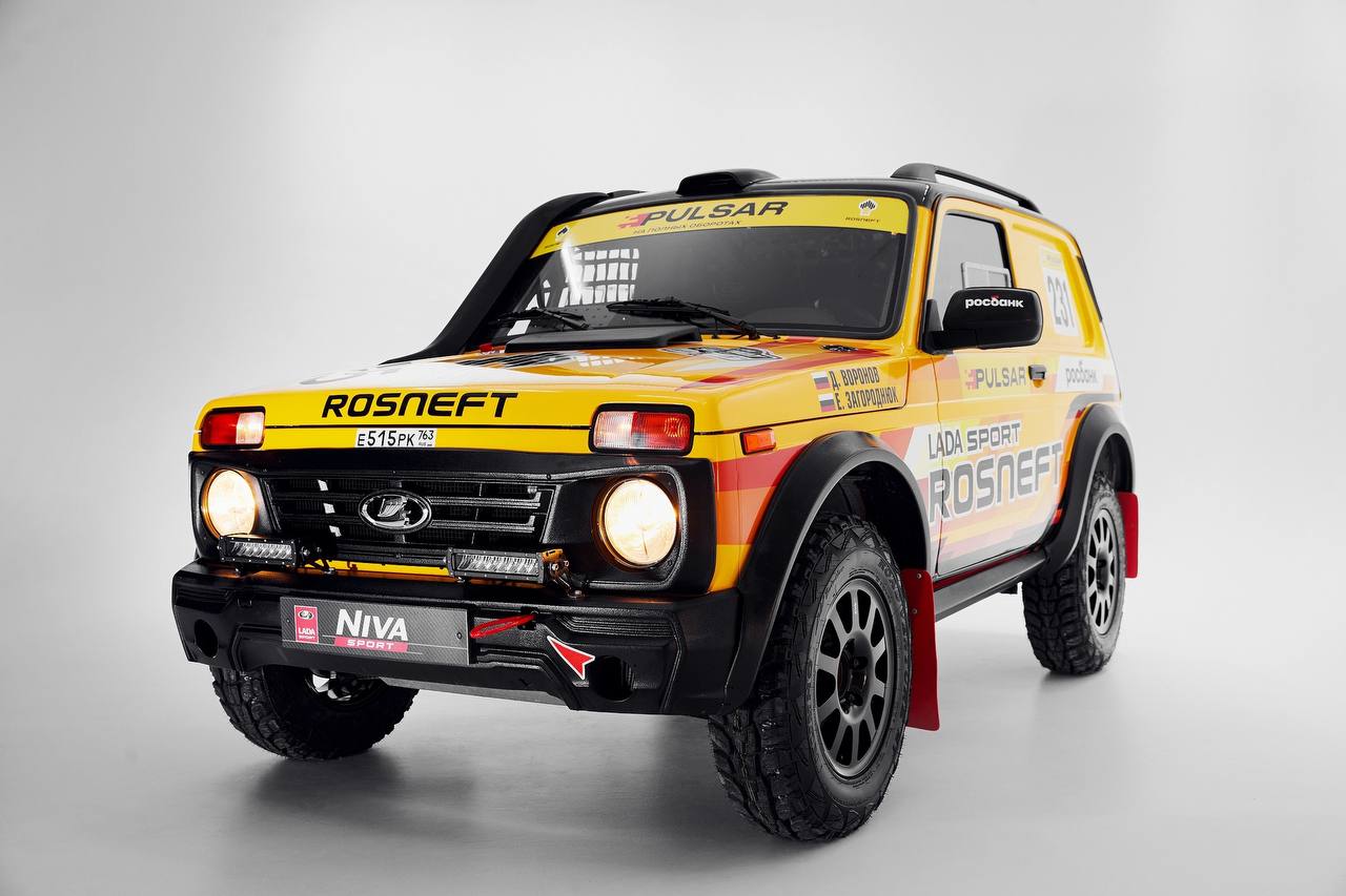 Заряженная LADA Niva Sport T2 готовится в ралли рейд