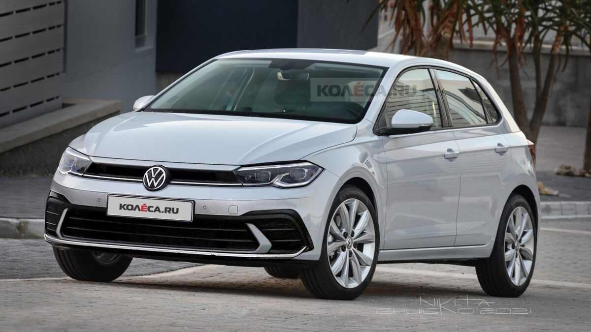 Появились первые изображения обновленного Volkswagen Polo