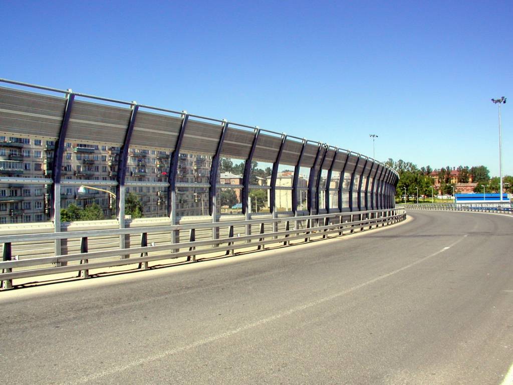 На трассе М5 построят звукозащитные ограждения