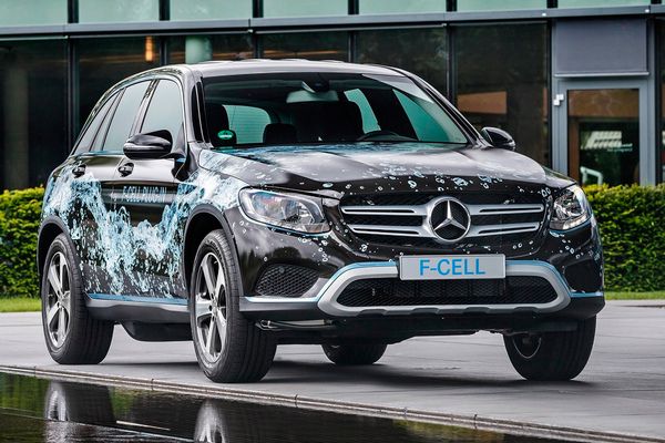 Mercedes-Benz создал водородный кроссовер