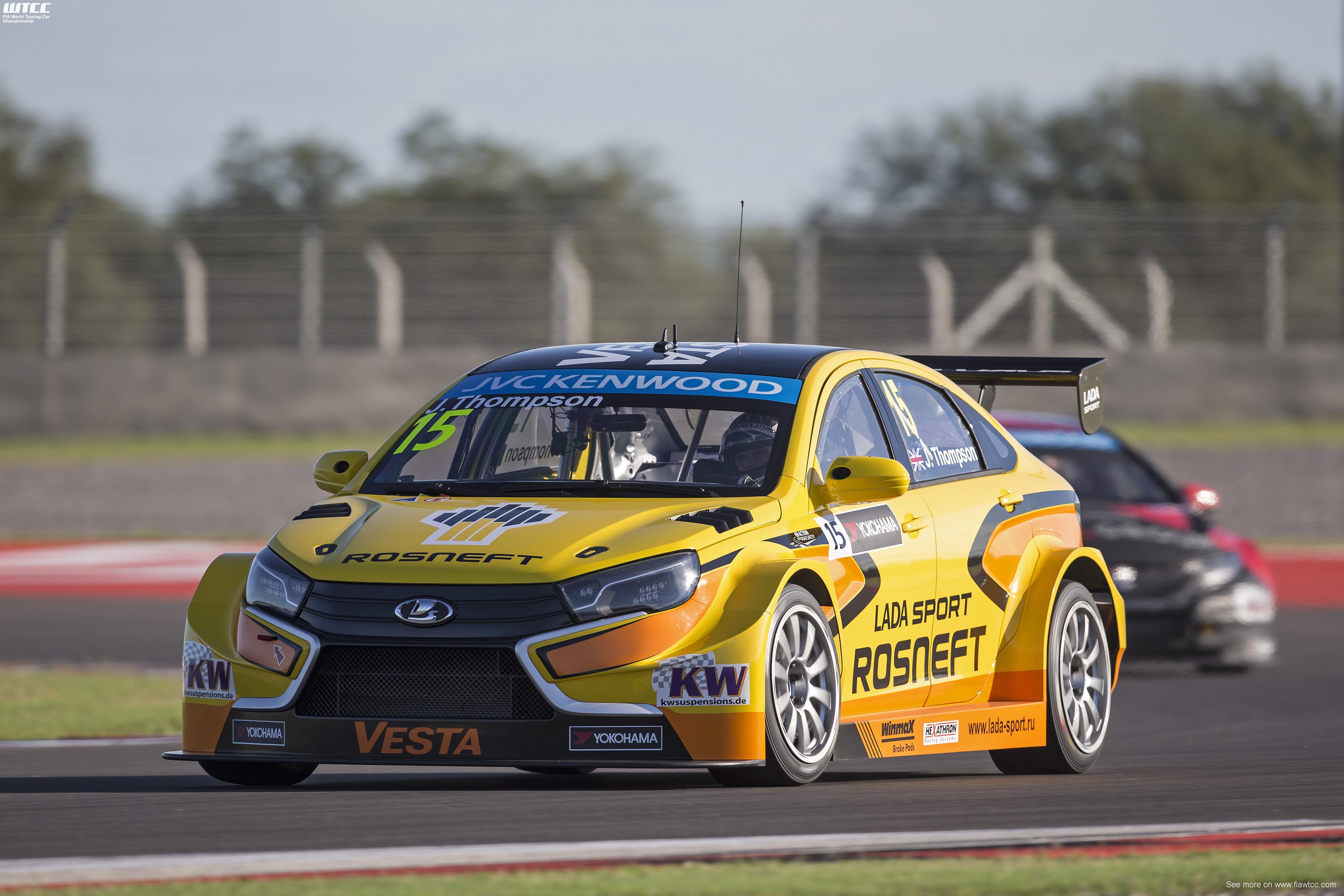 Обновленная LADA Vesta TC1 к новому сезону WTCC