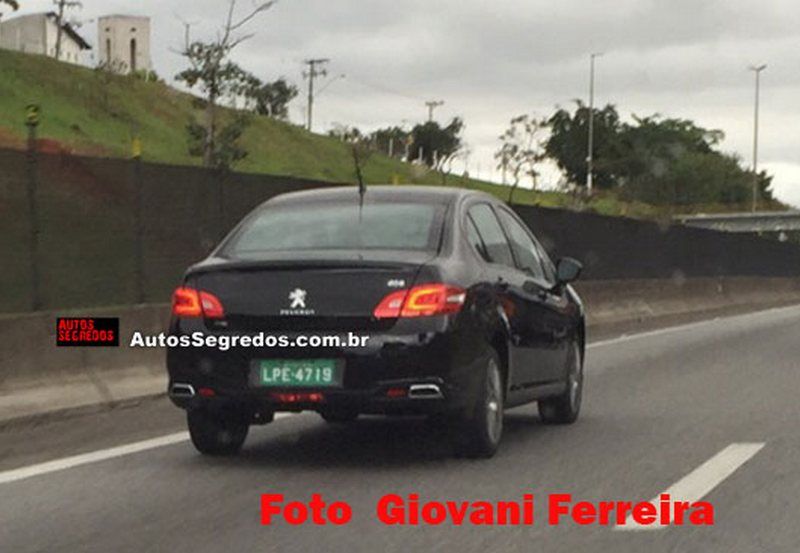 Папарацци засекли обновлённый Peugeot 408 