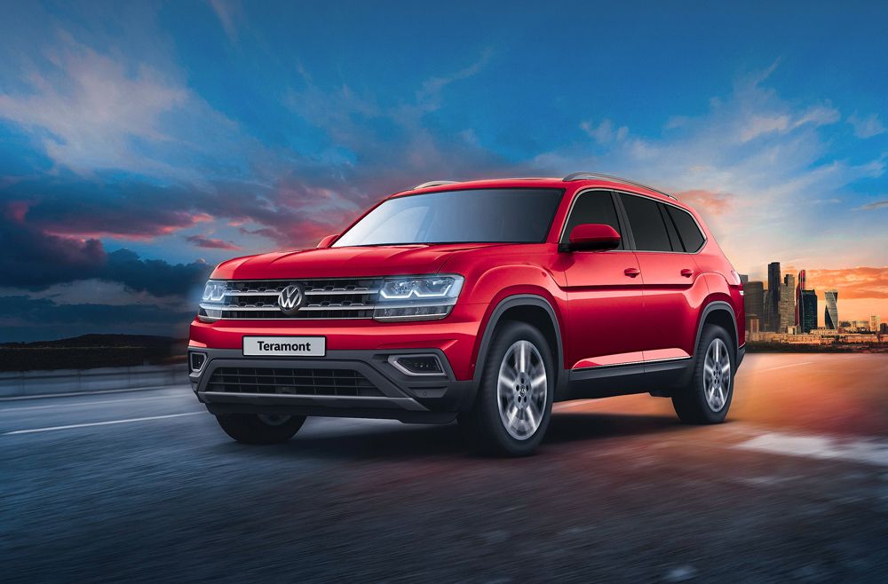 Гигантский Volkswagen Teramont с новым двигателем доступен для заказа