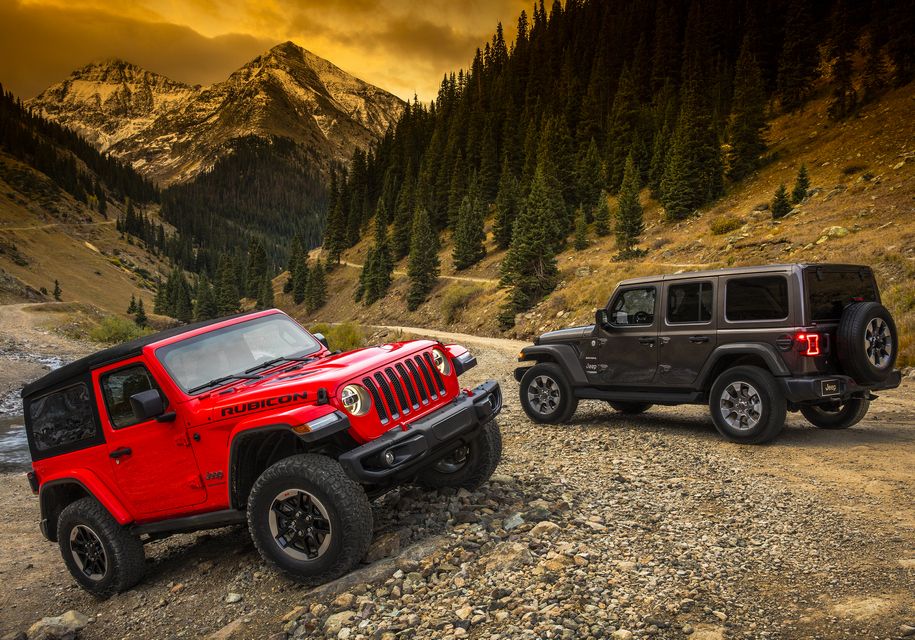 Новый Jeep Wrangler в рублях