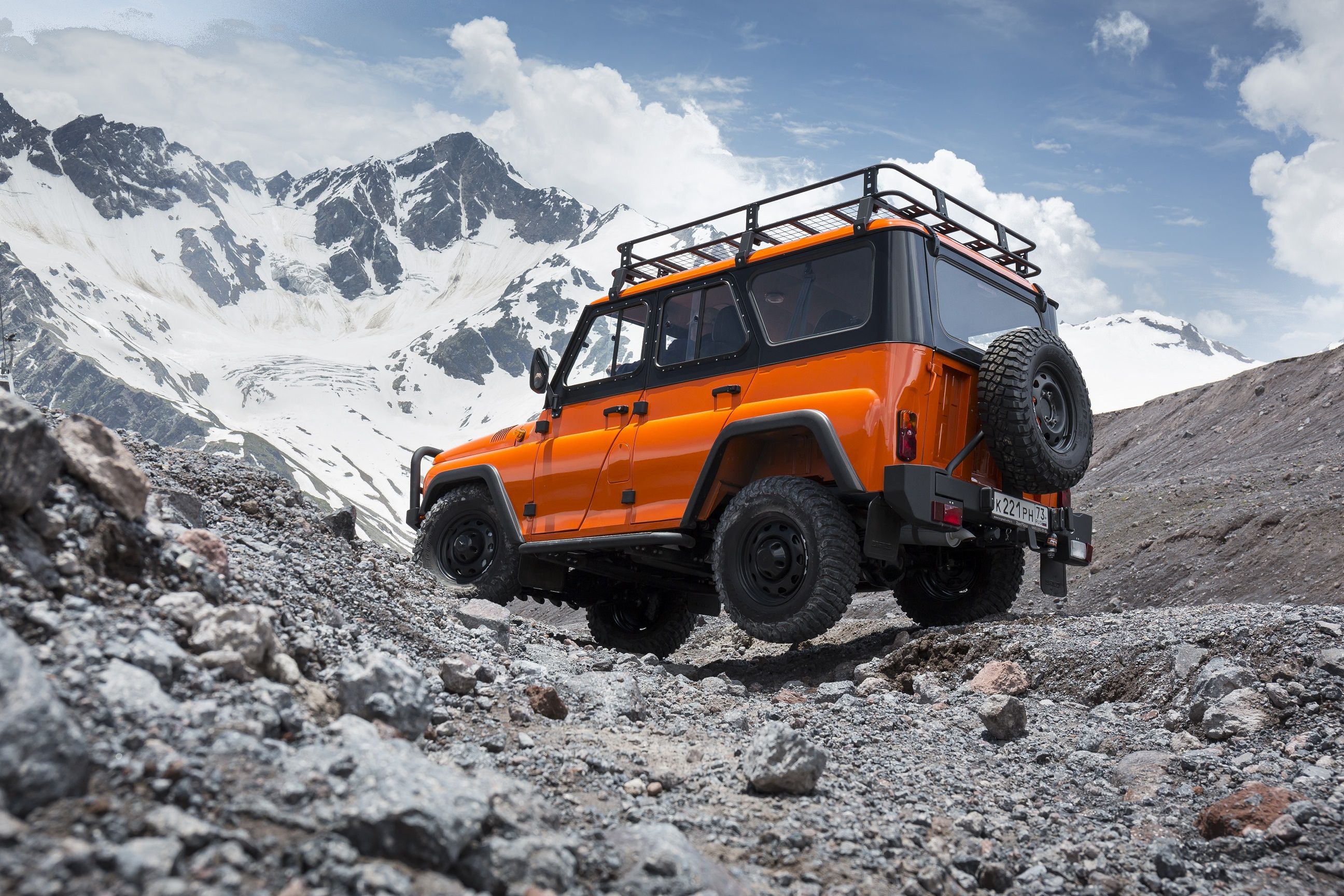 УАЗ приехал на Кавказ. Снова, через 45 лет