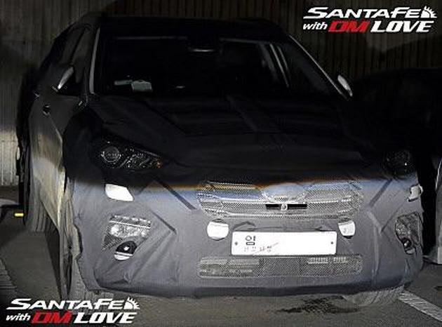 Hyundai Santa Fe подправят внешность