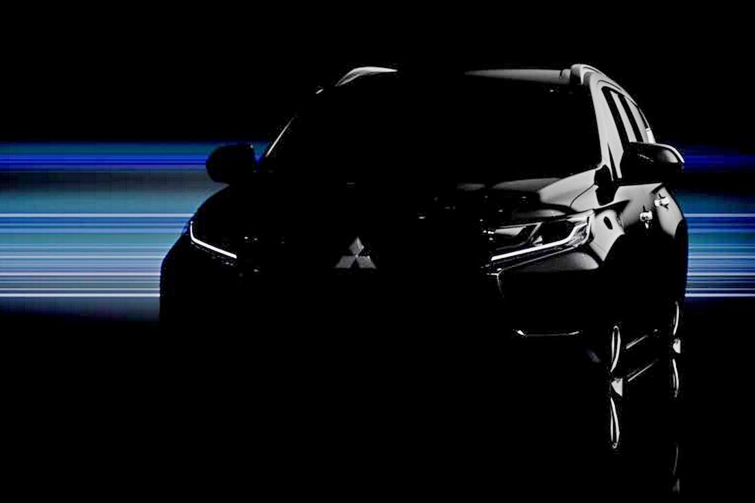 Mitsubishi показала первое фото нового Pajero Sport