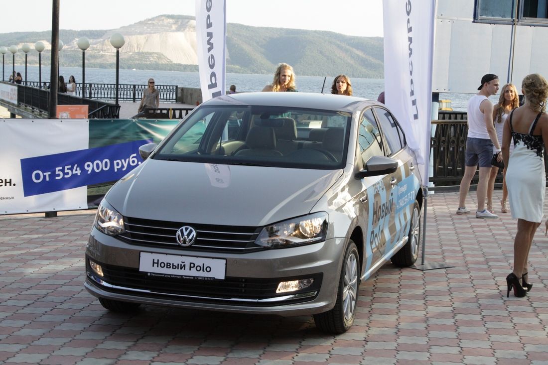 В Тольятти представили  обновлённый седан VW Polo