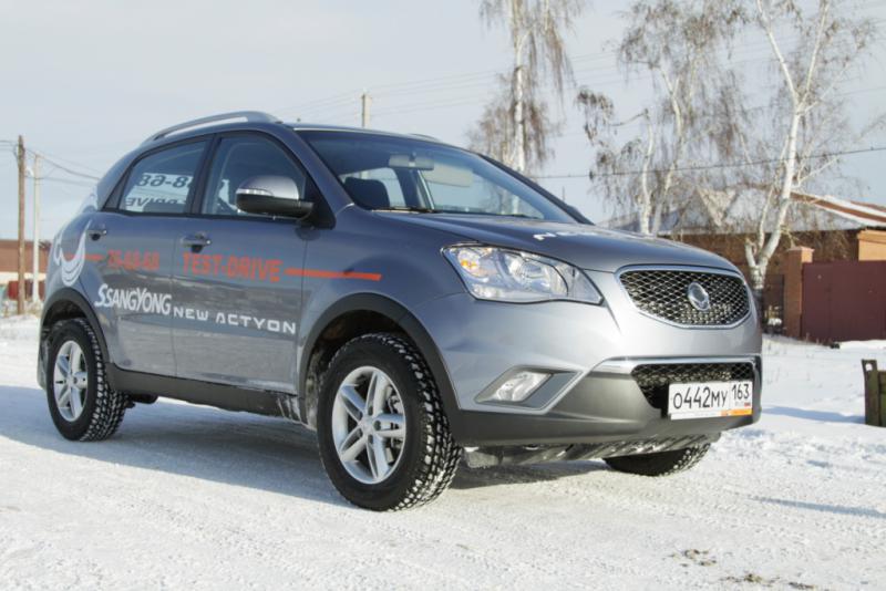 SsangYong New Actyon: корейский кроссовер по цене седана