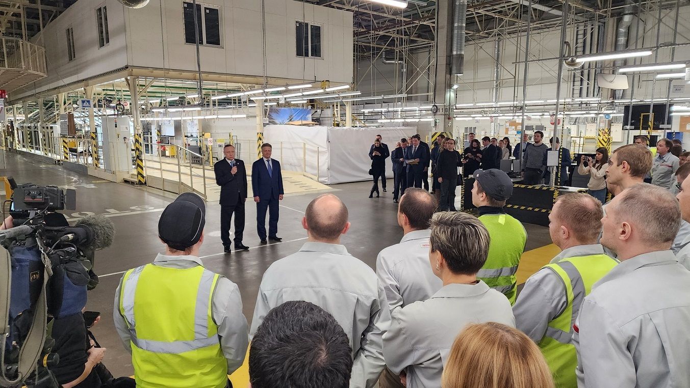 АВТОВАЗ объявил о производстве автомобилей на петербургском заводе «Ниссан» 