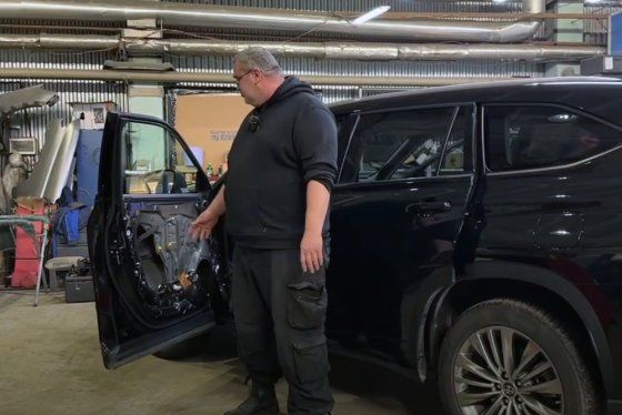 Разобрали китайский Toyota Highlander и выяснилось, что ...