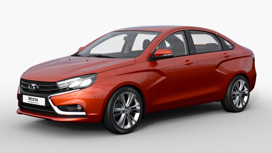 До запуска в серию будет произведено 300 седанов LADA Vesta