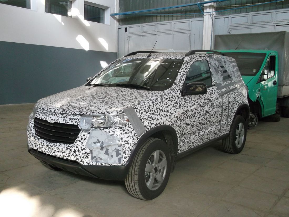 Chevrolet NIVA второго поколения показалась на новых фото