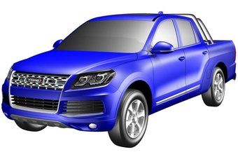 Китайскую копию Volkswagen Touareg превратят в пикап