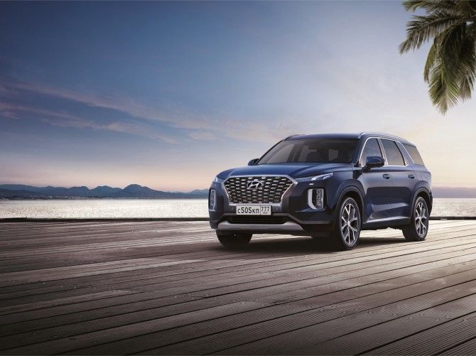 В России начались продаж кроссовера Hyundai Palisade