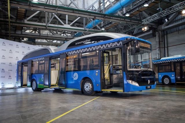 "Группа ГАЗ" представила новый продвинутый электробус 