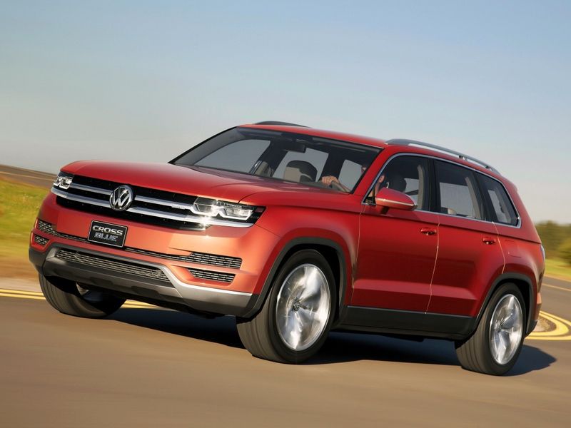 Volkswagen покажет новый внедорожник