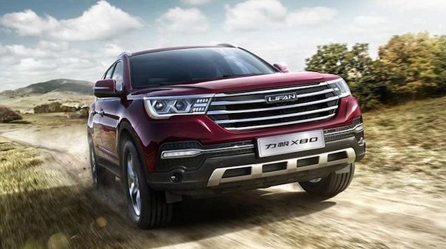 Флагманский внедорожник Lifan X80 выйдет в продажу в России
