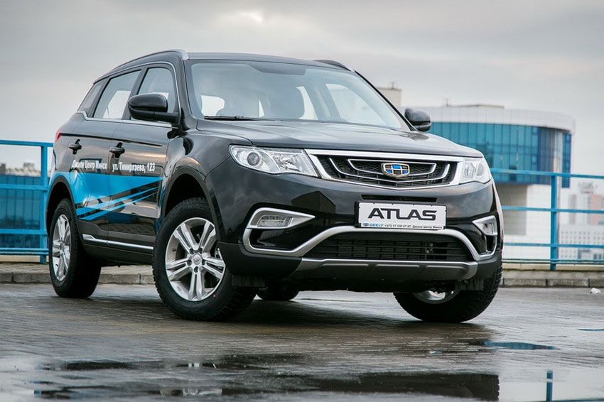 Geely объявляет спецпредложения на кроссовер Atlas