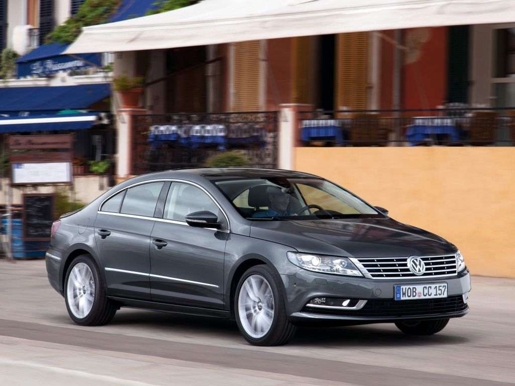 Passat cc зимой