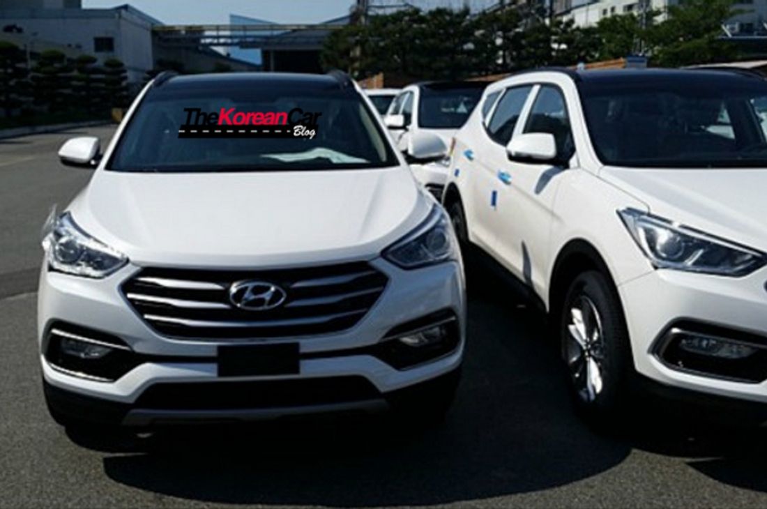 Рестайлинговый Hyundai Santa Fe предстал во всей красе