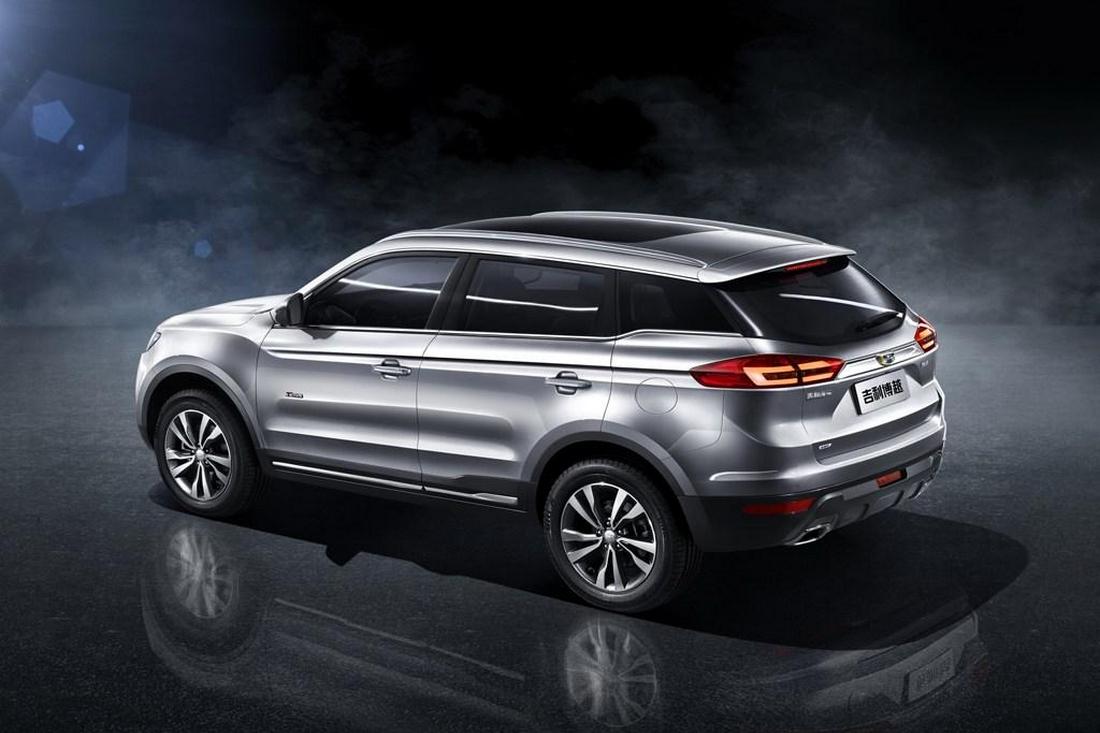 Geely перестала скрывать свой новый кроссовер