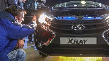 LADA XRAY как площадка для звезд