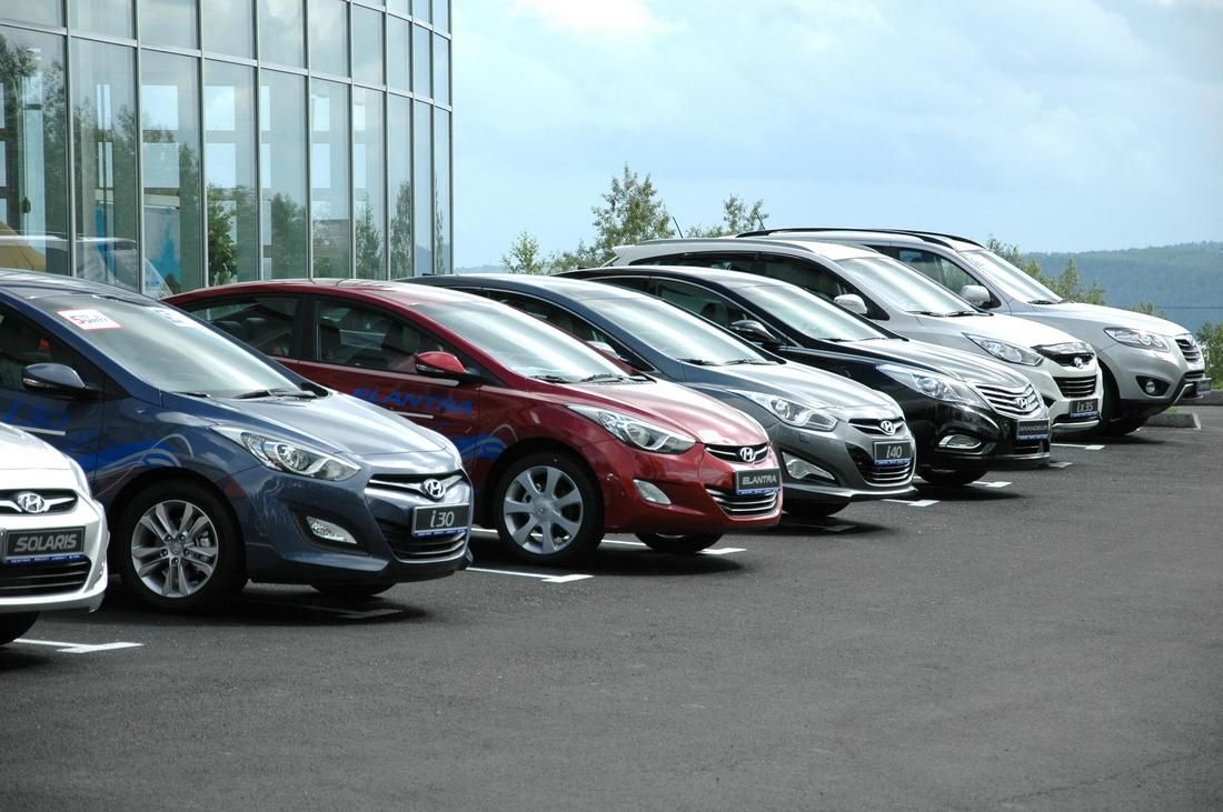 За долги перед Сбербанком арестованы 32 автомобиля Hyundai
