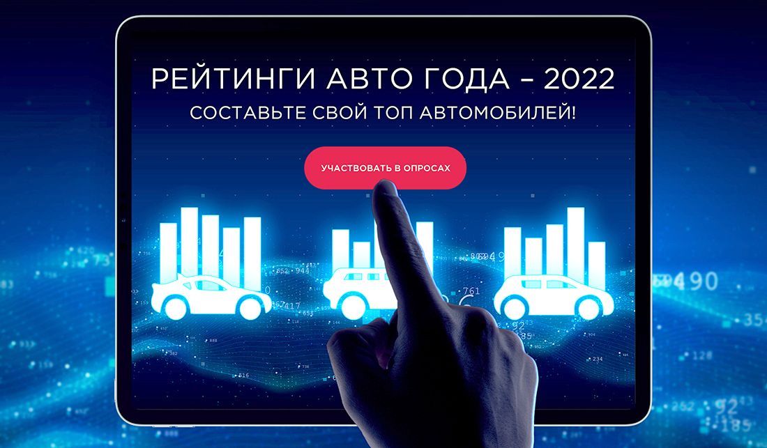 Стартовало голосование «Рейтинги Авто Года ‒ 2022» с ценными призами