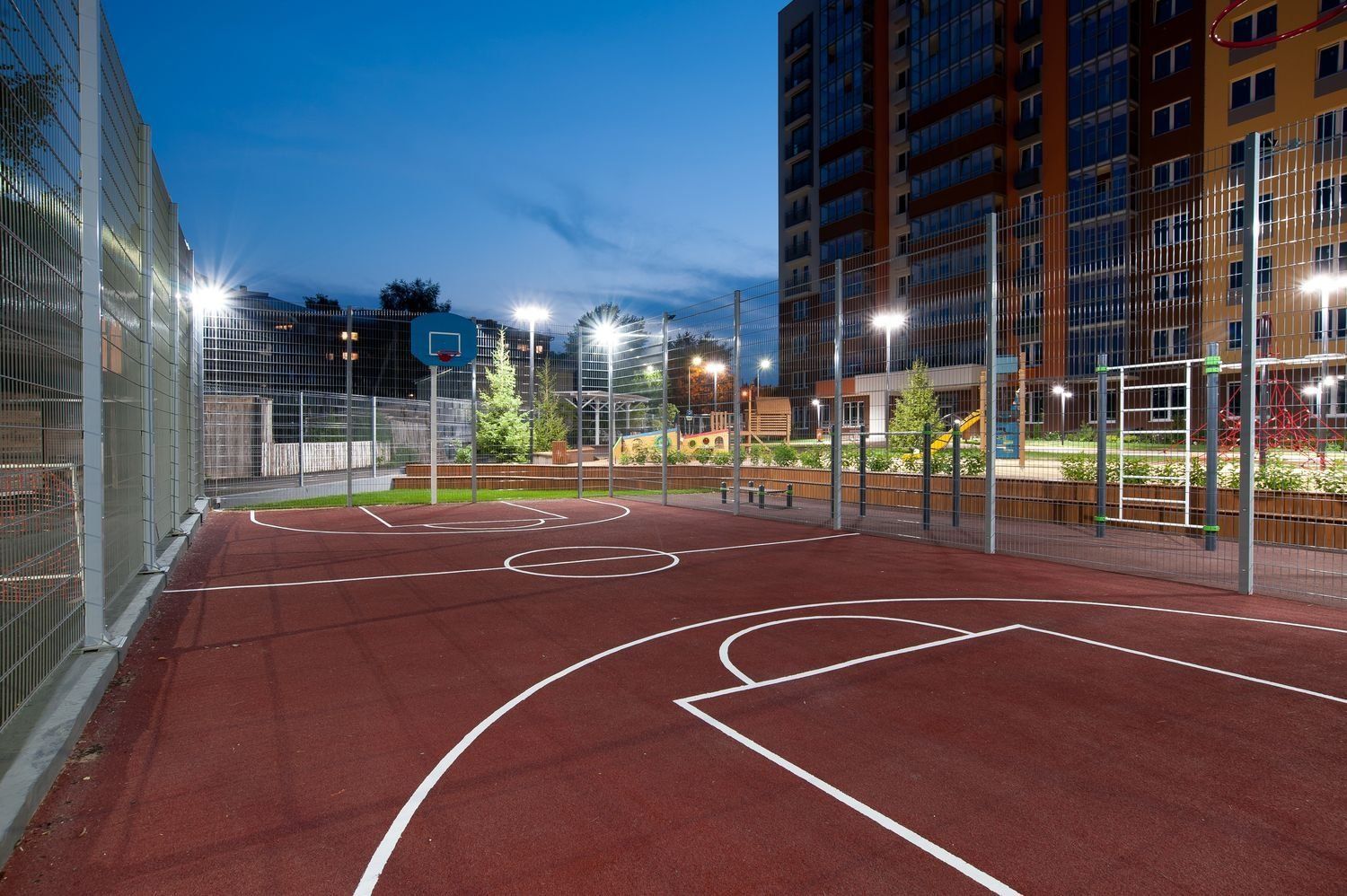 Роль спортивных и детских площадок в благоустройстве городской среды
