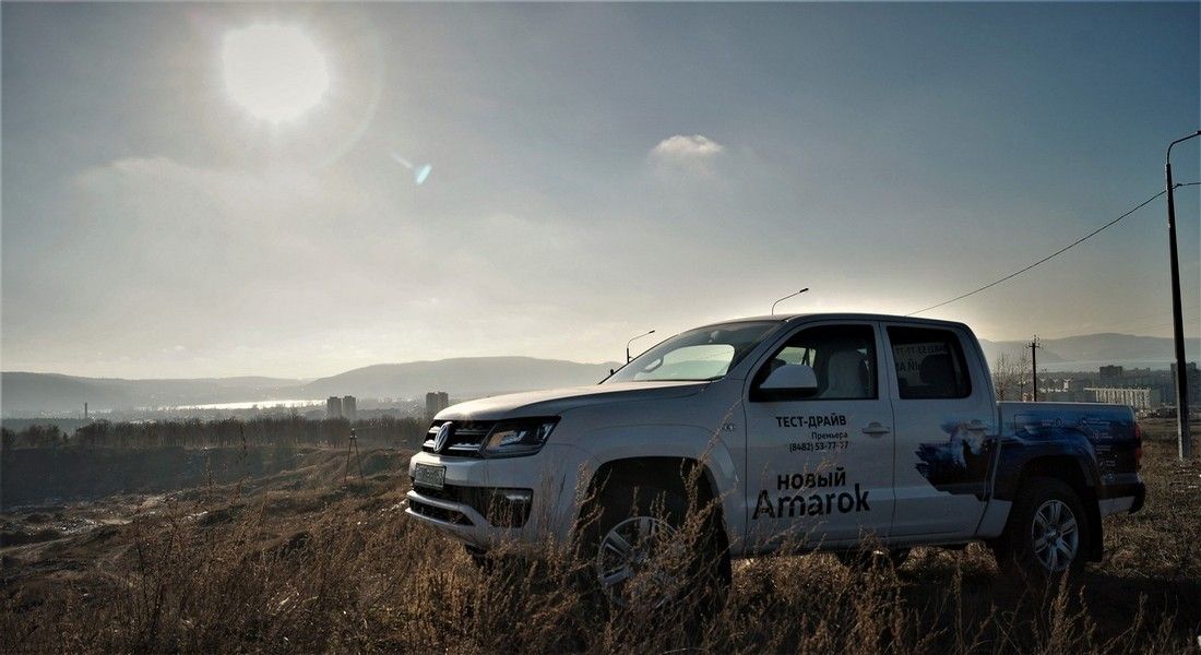 Новый Volkswagen Amarok: Фермер в вечернем костюме