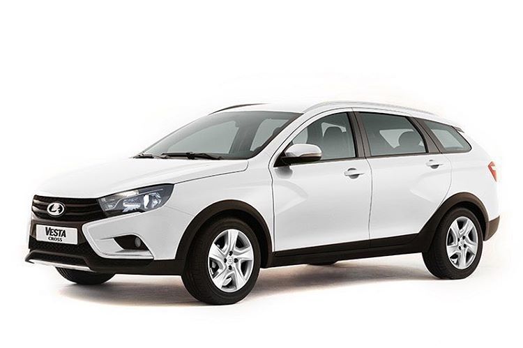 Фото серийной версии LADA Vesta Cross 