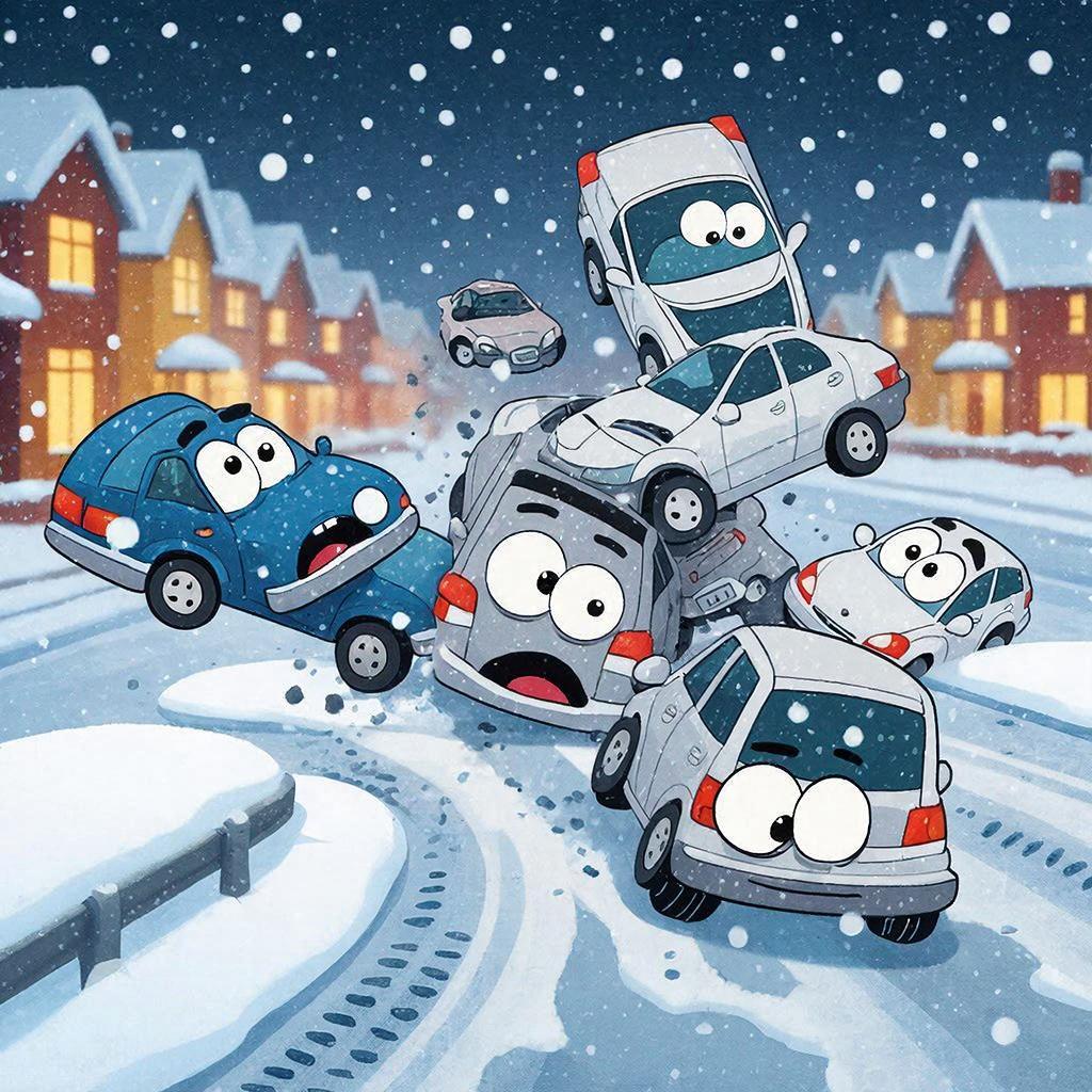 Нарушения ПДД, за которые часто штрафуют зимой