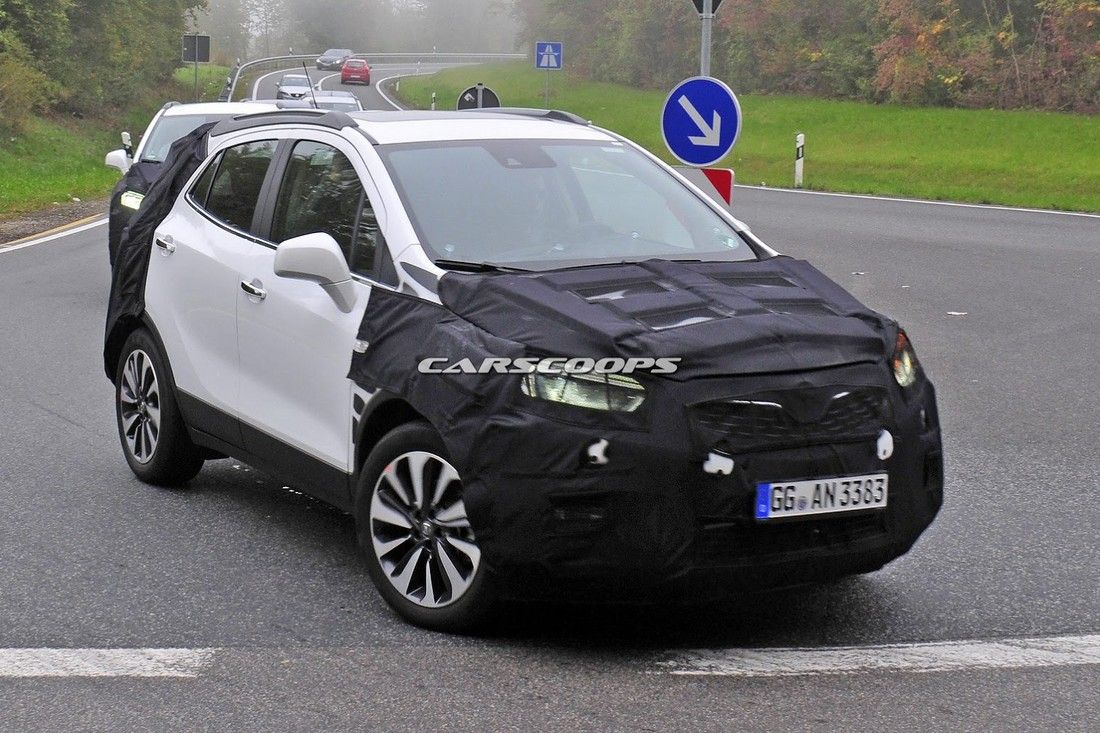 Opel Mokka сверкнул новой оптикой
