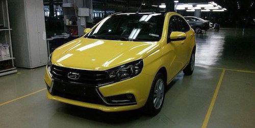 LADA Vesta в модификации "Такси" на ММАС-2016