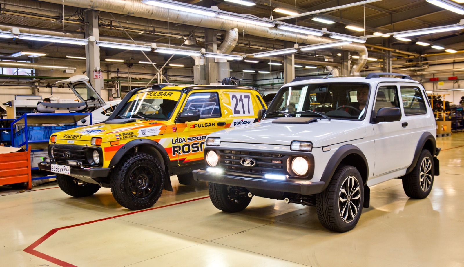 Дан старт промышленному производству внедорожников LADA NIVA Sport.