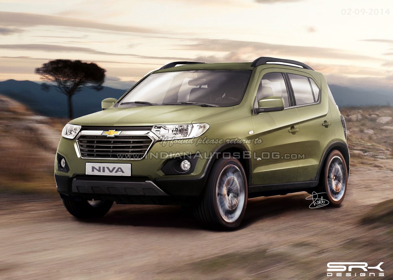 Как могла бы выглядеть серийная Chevrolet NIVA нового поколения?