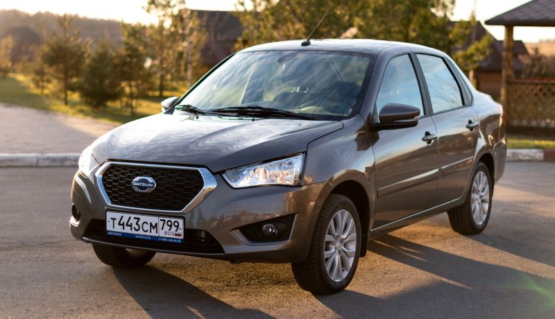 Седан Datsun on-DO слегка обновился и уже в продаже